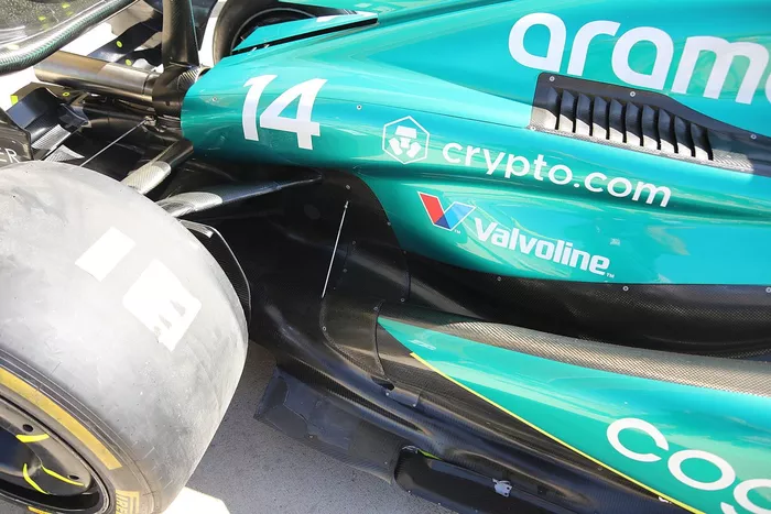Aston Martin Racing AMR23 detalles técnicos 
