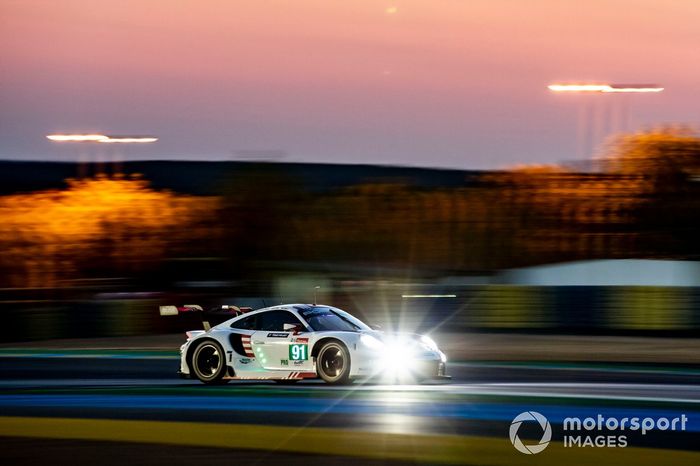 #91 Porsche GT Team Porsche 911 RSR: Richard Lietz, Gianmaria Bruni, Frédéric Makowiecki