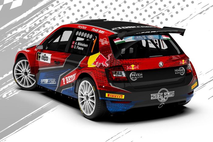 Andreas Mikkelsen, Ola Fløene, Skoda Fabia R5 evo