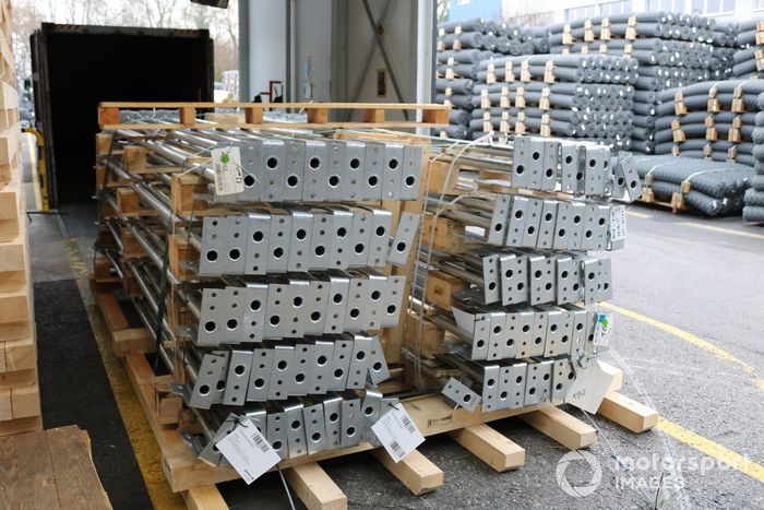 Obras en el Mandalika International Sreet Circuit, de Indonesia