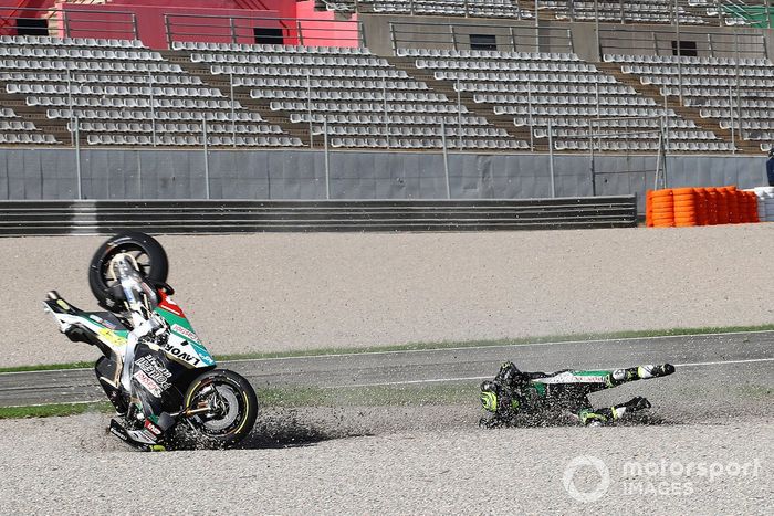 Caída de Cal Crutchlow, Team LCR Honda