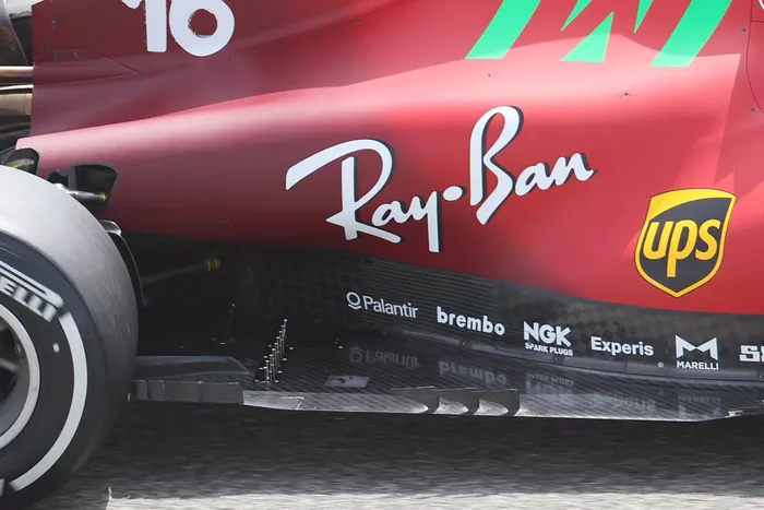 Detalle del Ferrari SF21