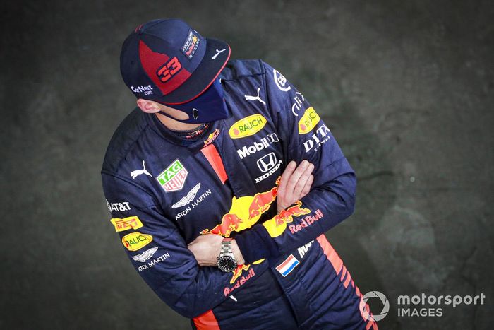 Ganador de la pole Max Verstappen, Red Bull Racing