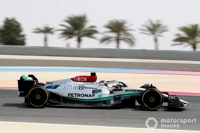 George Russell, Mercedes W13

