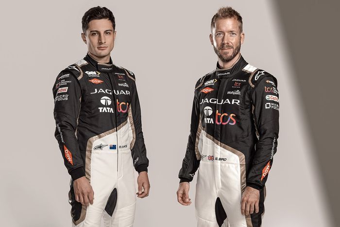 Mitch Evans, Jaguar TCS Racing, Sam Bird, Jaguar TCS Racing
