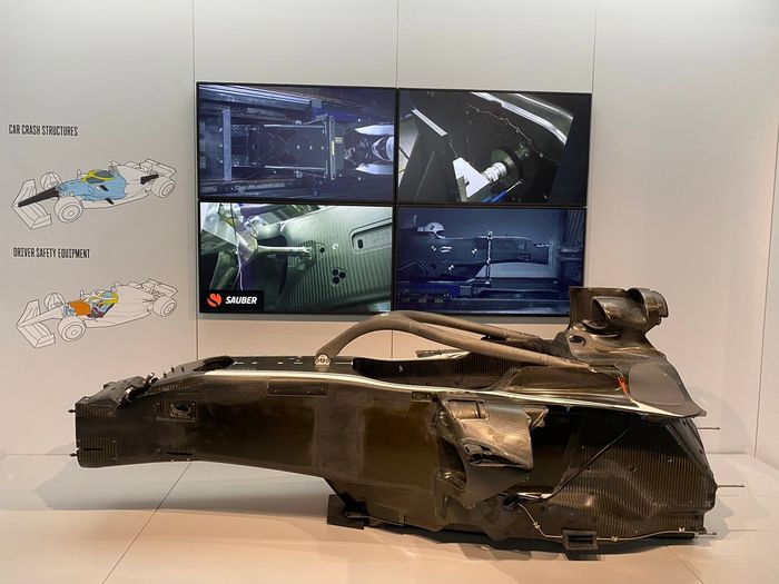 Exhibición de F1 en Madrid