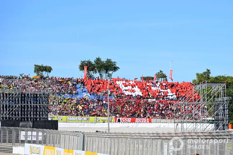 Fan al GP di Valencia