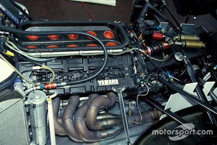 Yamaha engine in a Tyrrell 022