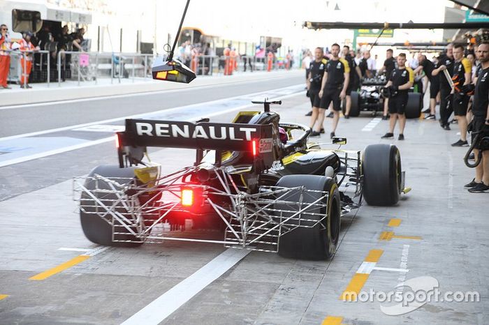 Detalle trasero del Renault F1 Team R.S.19