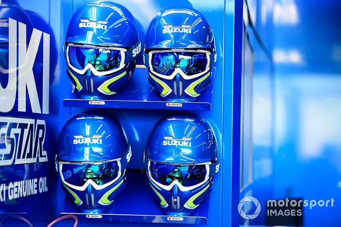 Cascos de Suzuki