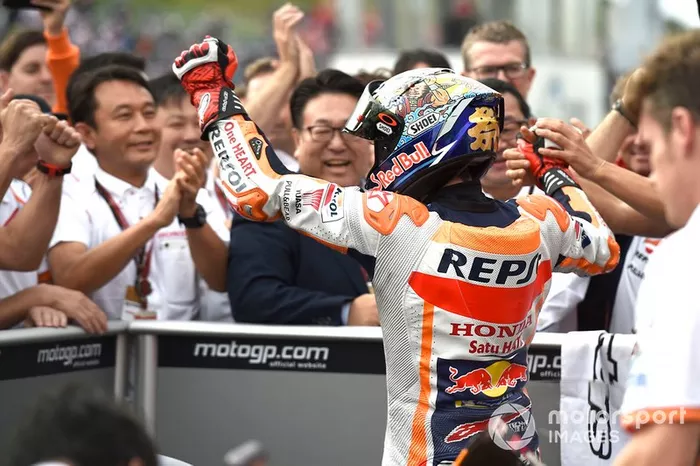 Ganador de la carrera Marc Marquez, Repsol Honda Team