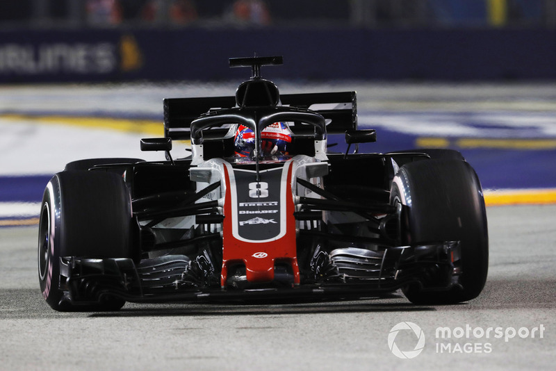 15. Romain Grosjean, Haas F1 Team VF-18
