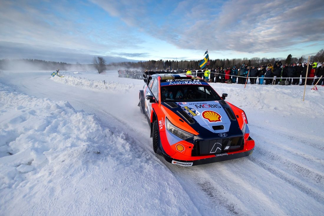 Adrien Fourmaux, Alexandre Coria, Hyundai World Rally Team Hyundai i20 N Rally1
