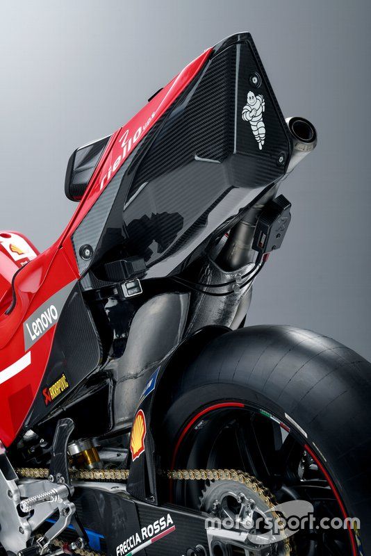 Detalles de la Ducati Desmosedici GP19