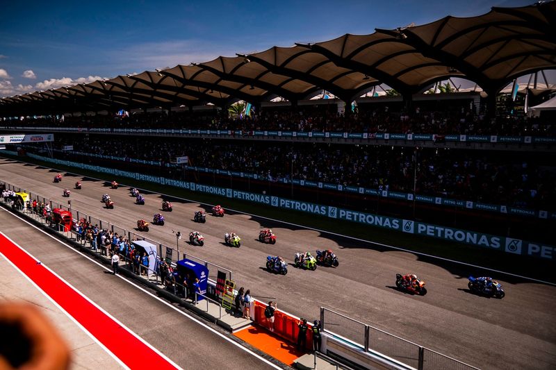 Départ de la course