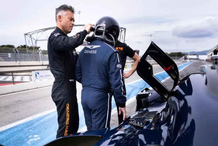 Jacky Ickx, Genesis Magma Racing, Andre Lotterer, Genesis Magma Racing