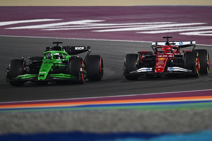 Charles Leclerc, Ferrari, Nico Hulkenberg, Sauber