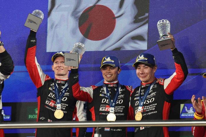 #7 Toyota Gazoo Racing Toyota GR010 - Hybrid: Mike Conway, Kamui Kobayashi, Nyck De Vries