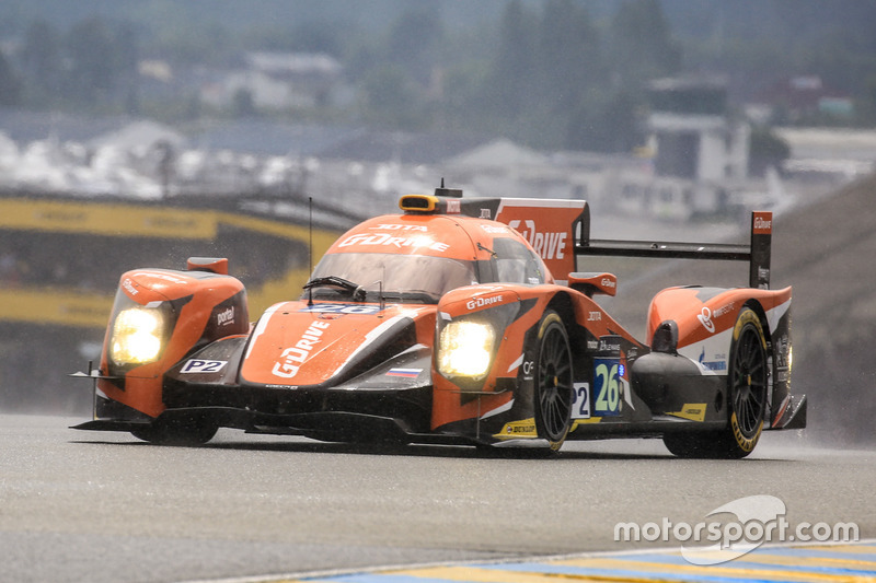 #26 G-Drive Racing, Oreca 05 Nissan: Roman Rusinov, Will Stevens, René Rast