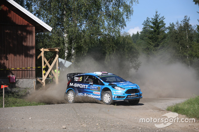 Mads Ostberg, Ola Floene, M-Sport Ford Fiesta WRC