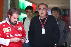 Серджио Маркионне, президент Ferrari и генеральный директор Fiat Chrysler Automobiles