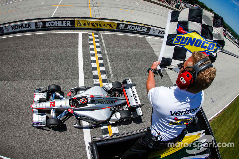 Damalı bayrak: Will Power, Team Penske Chevrolet