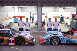 David Cheng, James Winslow, Jackie Chan DC Racing Ligier JSP3 and Ho Pin Tung, Gustavo Menezes, Jackie Chan DC Racing, Oreca Nissan 03R