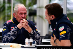 Консультант Red Bull Доктор Хельмут Марко, керівник Red Bull Racing Крістіан Хорнер