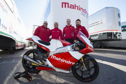 Max Biaggi, Team Principal Mahindra Racing and Mufaddal Choonia, CEO, Mahindra Racing