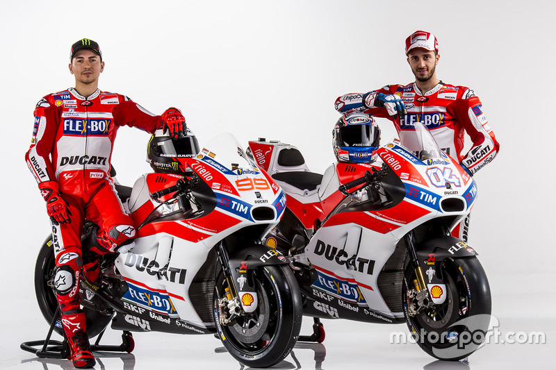 Jorge Lorenzo, Andrea Dovizioso, Ducati Team