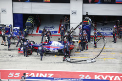 Пит-стоп: Карлос Сайнс-мл., Scuderia Toro Rosso STR12