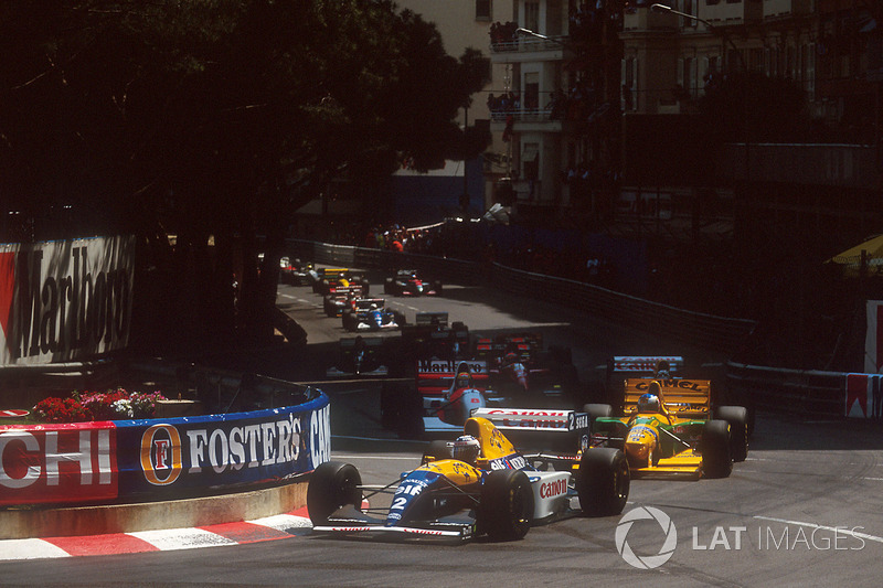 GP de Mônaco de 1993: "Larguei em 17º e terminei em quinto. Consegui passar três carros em uma pista como Mônaco e tive que segurar Martin Brundle que vinha com pneus mais novos.