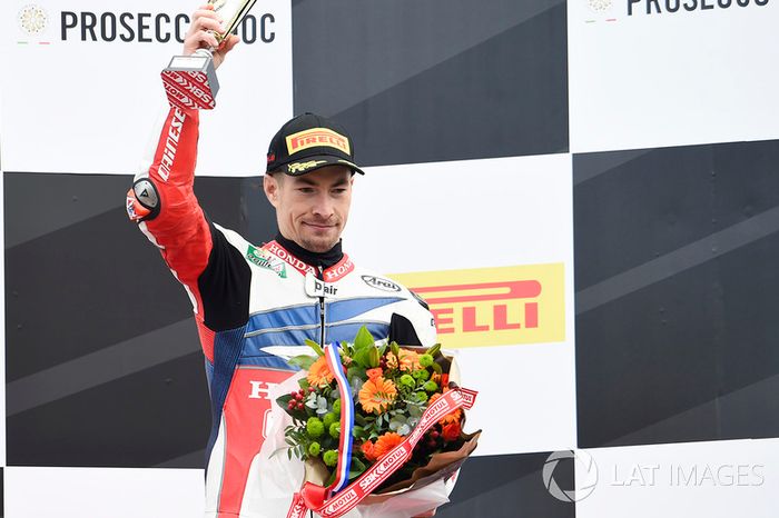 Tercer lugar Nicky Hayden, Honda World Superbike Team