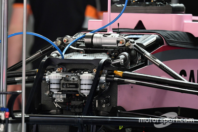 Детали передней части Force India VJM10