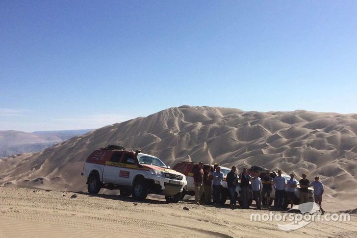 Reconocimiento Dakar 2018 en Perú