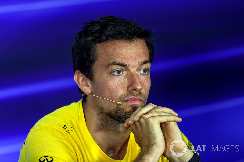 Pressekonferenz: Jolyon Palmer, Renault Sport F1 Team