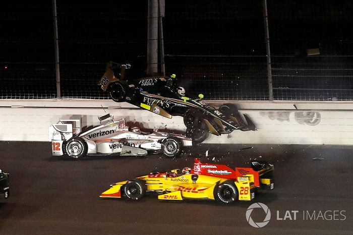 2. Ryan Hunter-Reay, Will Power e Ed Carpenter em Gateway