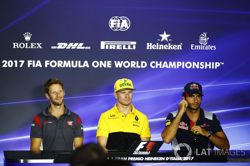 Ромен Грожан, Haas F1 Team, Ніко Хюлькенберг, Renault Sport F1 Team, Карлос Сайнс-мол., Scuderia Tor