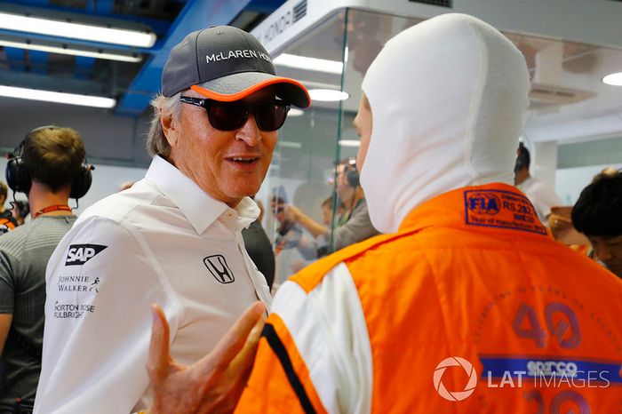 Mansour Ojjeh, McLaren con Stoffel Vandoorne, McLaren