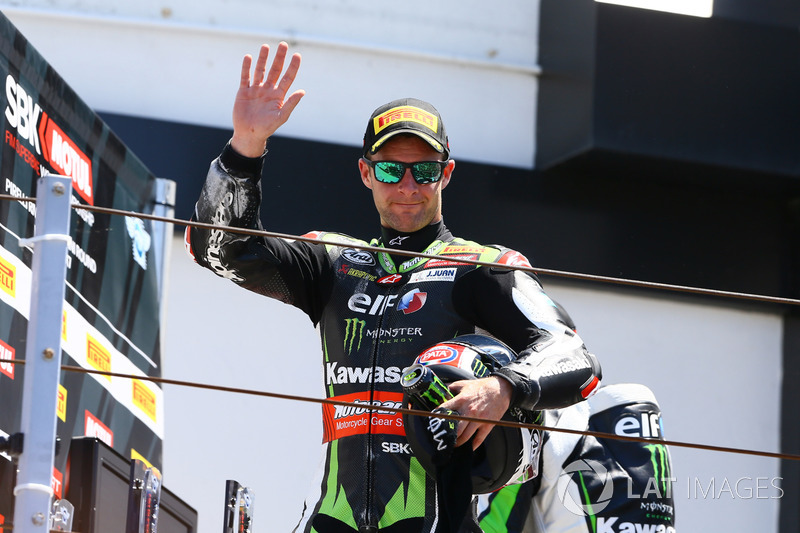 Podium: Third place Jonathan Rea, Kawasaki Racing