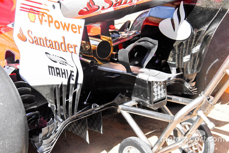 Ferrari SF70H, detail