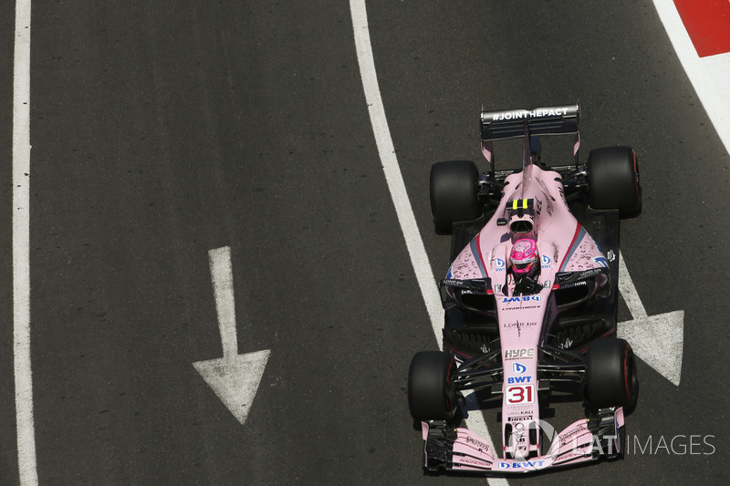 8º Esteban Ocon, Sahara Force India F1 VJM10 (35 puntos)