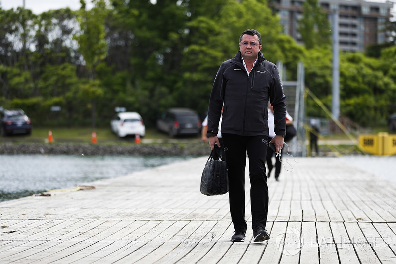 Eric Boullier, director de McLaren competición