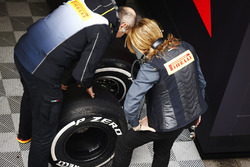 Pirelli team members at work