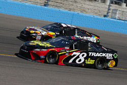 Martin Truex Jr., Furniture Row Racing, Toyota Camry 5-hour ENERGY/Bass Pro Shops and Kyle Busch, Joe Gibbs Racing, Toyota Camry Skittles Sweet Heat
