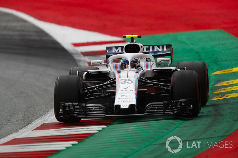16: Sergey Sirotkin, Williams FW41, 1'05.322