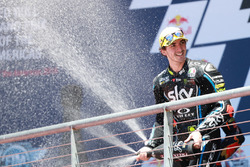 Podyum: Yarış galibi Francesco Bagnaia, Sky Racing Team VR46