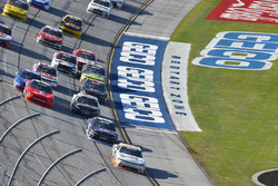 Spencer Gallagher, GMS Racing, Chevrolet Camaro Allegiant leads on the final lap