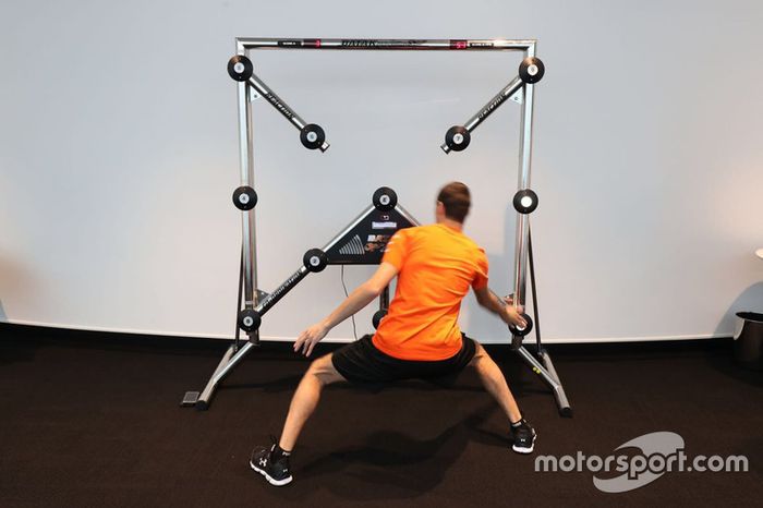 Un participante del McLaren World's Fastest Gamer