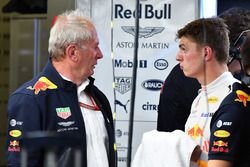 Dr Helmut Marko en Max Verstappen, Red Bull Racing